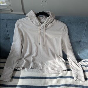 Vuori Light Gray Halo Essential Hoodie